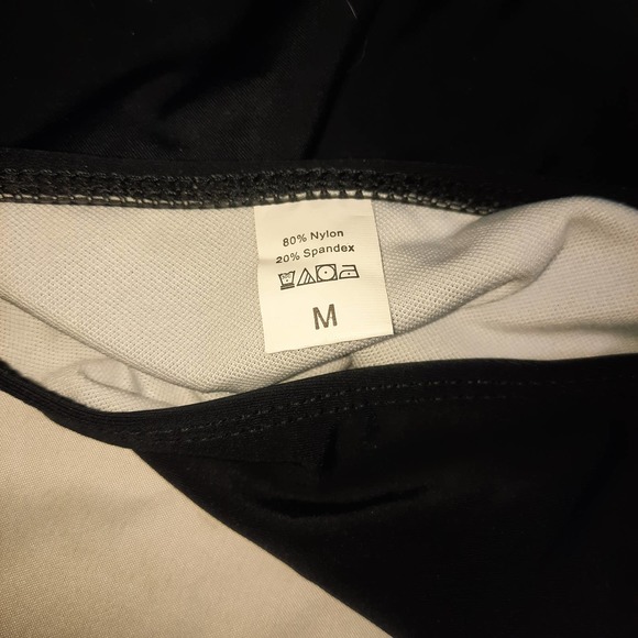 2PCS Swimsuit Black Push Up Padded Top and High-Rise Panty Bikini Set Med. - Picture 11 of 11